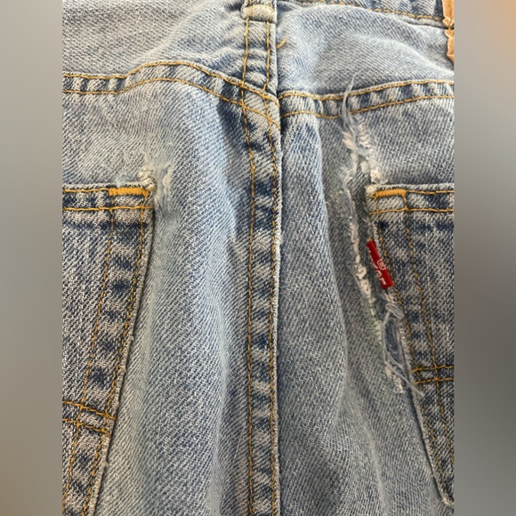 Lot of 3 Vintage 505 Levi’s Jorts Jean Shorts - Picture 6 of 14